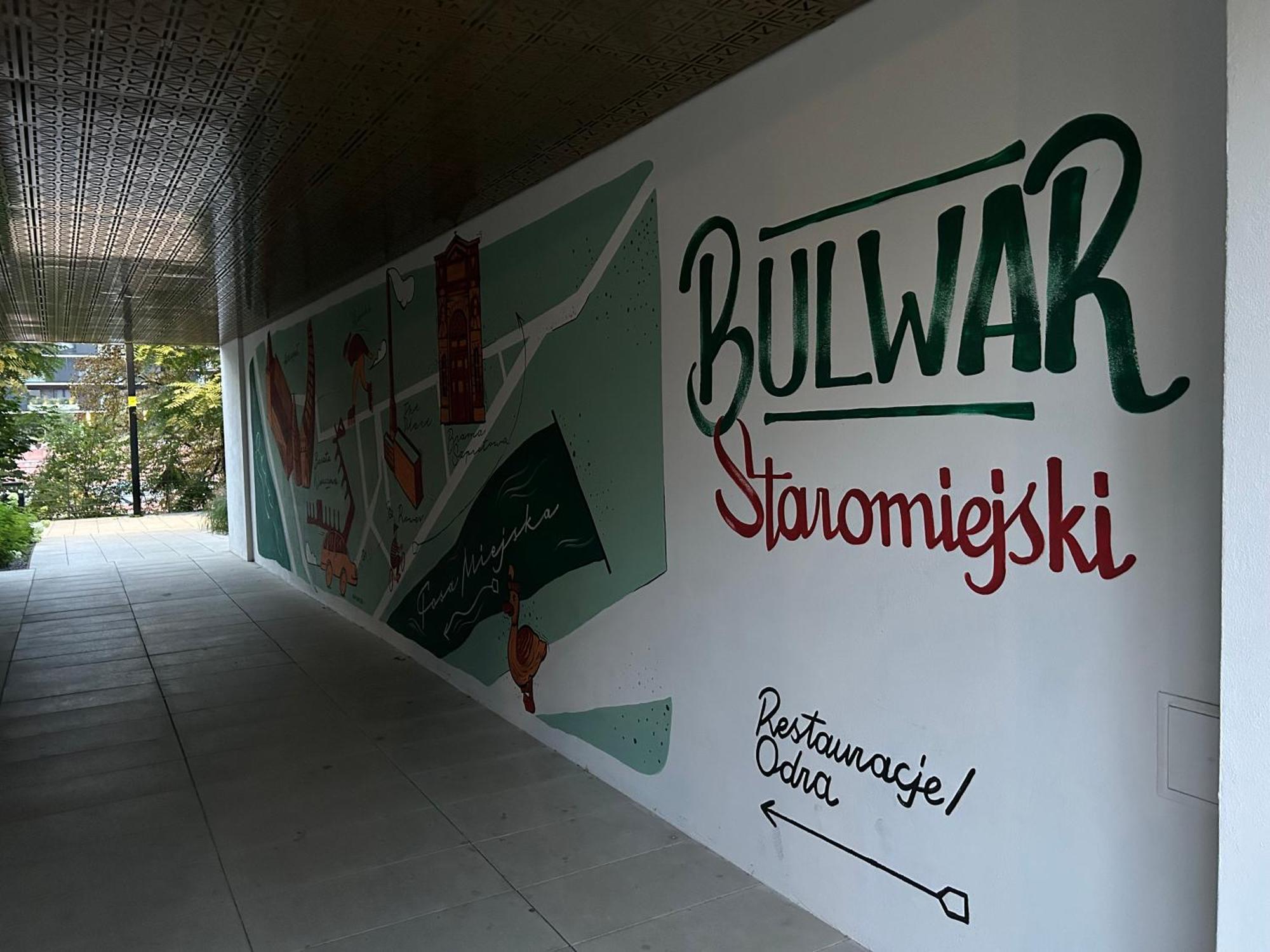 Apartament Przy Bulwarze Wrocław Exteriör bild